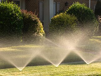 Above ground irrigation